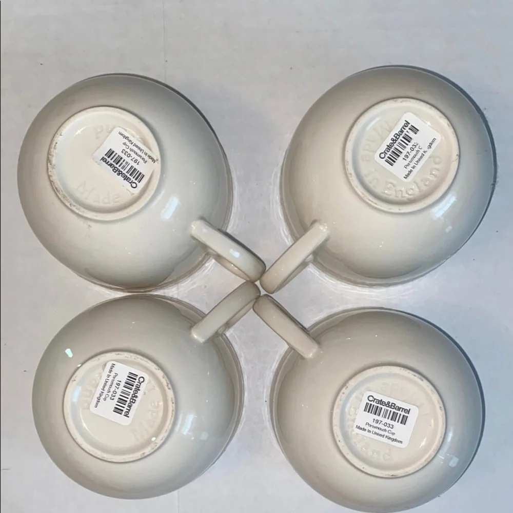 Crate&Barrel Portsmouth Teacup Set
